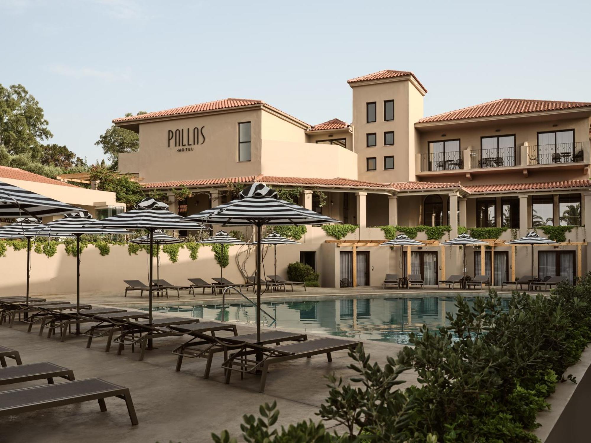 Hotel Pallas Лаганас Екстер'єр фото